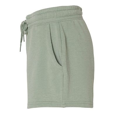 Independent Trading Co. Womens Lightweight California Wave Wash Sweatshorts