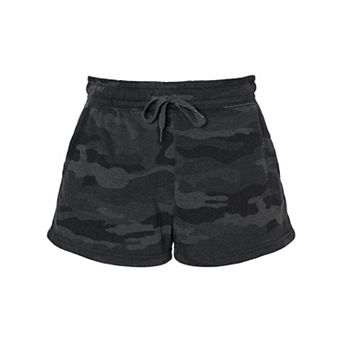 Independent Trading Co. Womens Lightweight California Wave Wash Sweatshorts