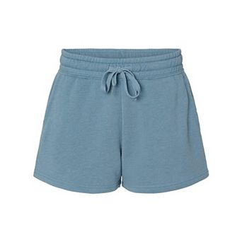 Independent Trading Co. Womens Lightweight California Wave Wash Sweatshorts