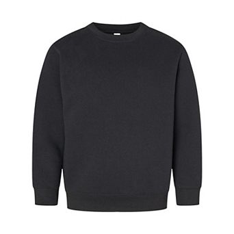 Lat Youth Elevated Fleece Crewneck Sweatshirt