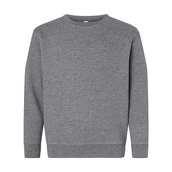 Lat Youth Elevated Fleece Crewneck Sweatshirt