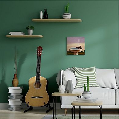 Stupell Home Decor Birdbath Best Life Humor Wall Art