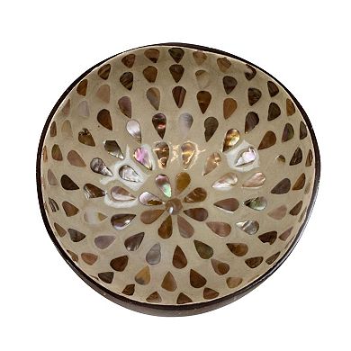 La Pastiche Pearlescent Decorative Bowl Table Decor