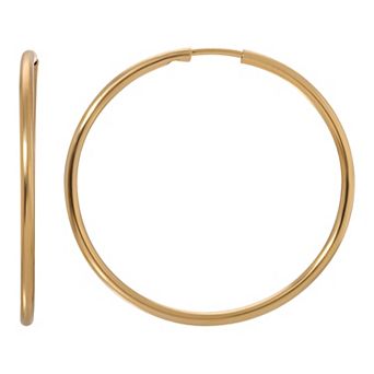 1928 Thin Hoop Earrings