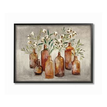 Stupell Home Decor Country Cotton Flower Framed Wall Art - Size: 11X14