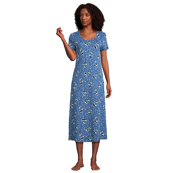 Petite Lands' End Midcalf Nightgown