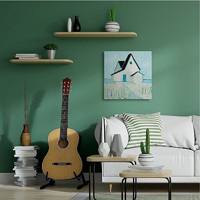 Stupell Home Decor Tranquil Cape House Canvas Wall Art