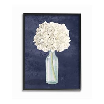 Stupell Home Decor White Floral Bouquet Framed Wall Art- Size 24x30