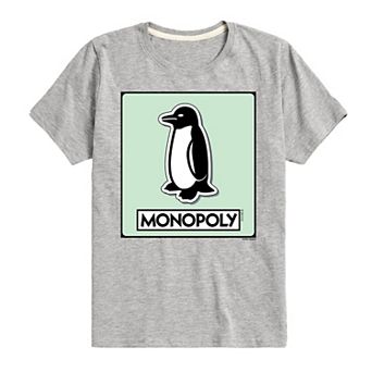 Boys 8-20 Monopoly Penguin Token Graphic Tee
