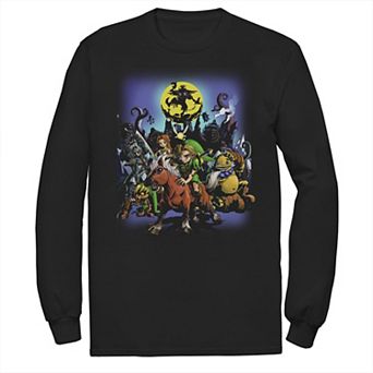 Big & Tall The Legend of Zelda: Majora's Mask Videogame Cover Long Sleeve