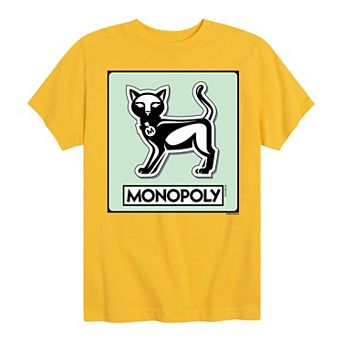 Boys 8-20 Monopoly Cat Token Graphic Tee