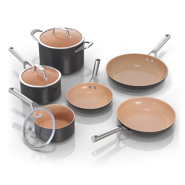 This Ninja 10-piece non-stick cookware set is on major sale at