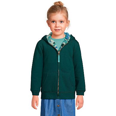 Lands' End Kids Husky Reversible Sherpa Fleece Hoodie