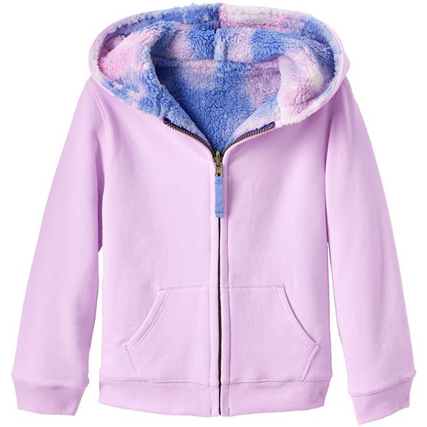 Reversible discount sherpa hoodie