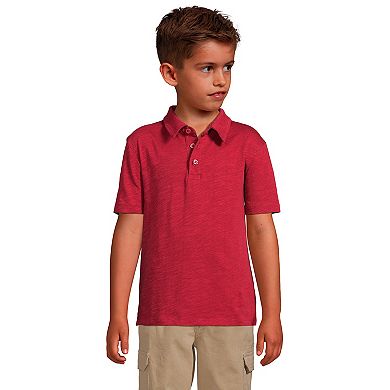 Boys 2-20 Lands' End Slub Jersey Polo Shirt