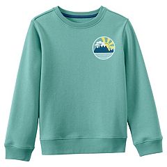 Youth Minnesota Wild Green Classic Blueliner Pullover Sweatshirt