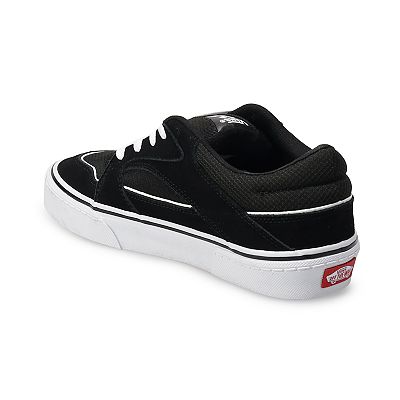 VANS Colson Suede Leather Mesh Shoes Black & White Men\'s 10.5 NEW Amazon.com | Vans Men main image 4