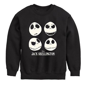 Disney's Jack Skellington Boys 8-20 Emotions Glow Fleece Sweatshirt