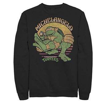 Big & Tall Nickelodeon Teenage Mutant Ninja Turtles Michelangelo Poster Long Sleeve