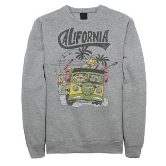 Big & Tall Nickelodeon Teenage Mutant Ninja Turtles California Ride Fleece Sweatshirt