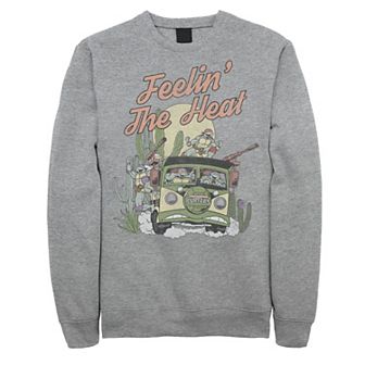 Big & Tall Nickelodeon Teenage Mutant Ninja Turtles Feelin' The Heat Fleece Sweatshirt