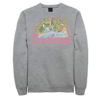 Big & Tall Nickelodeon Teenage Mutant Ninja Turtles Surfing Group Fleece Sweatshirt