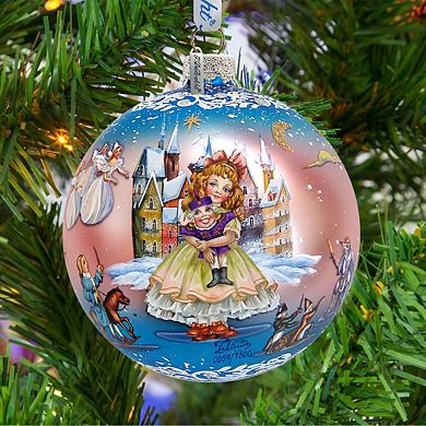 Nutcracker Fairytale Ball Glass Ornament Limited Edition by G. DeBrekht