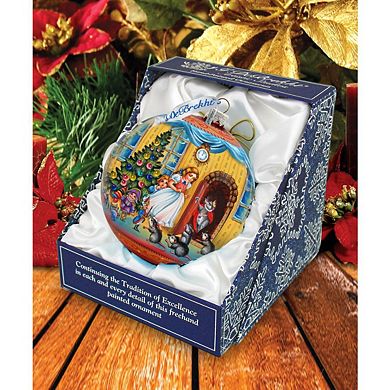 Story of Clara and the Nutcracker Glass Ornament Limited Edition by G. DeBrekht