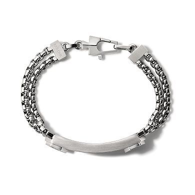 Bulova Men's Precisionist Stainless Steel ID Link Bracelet