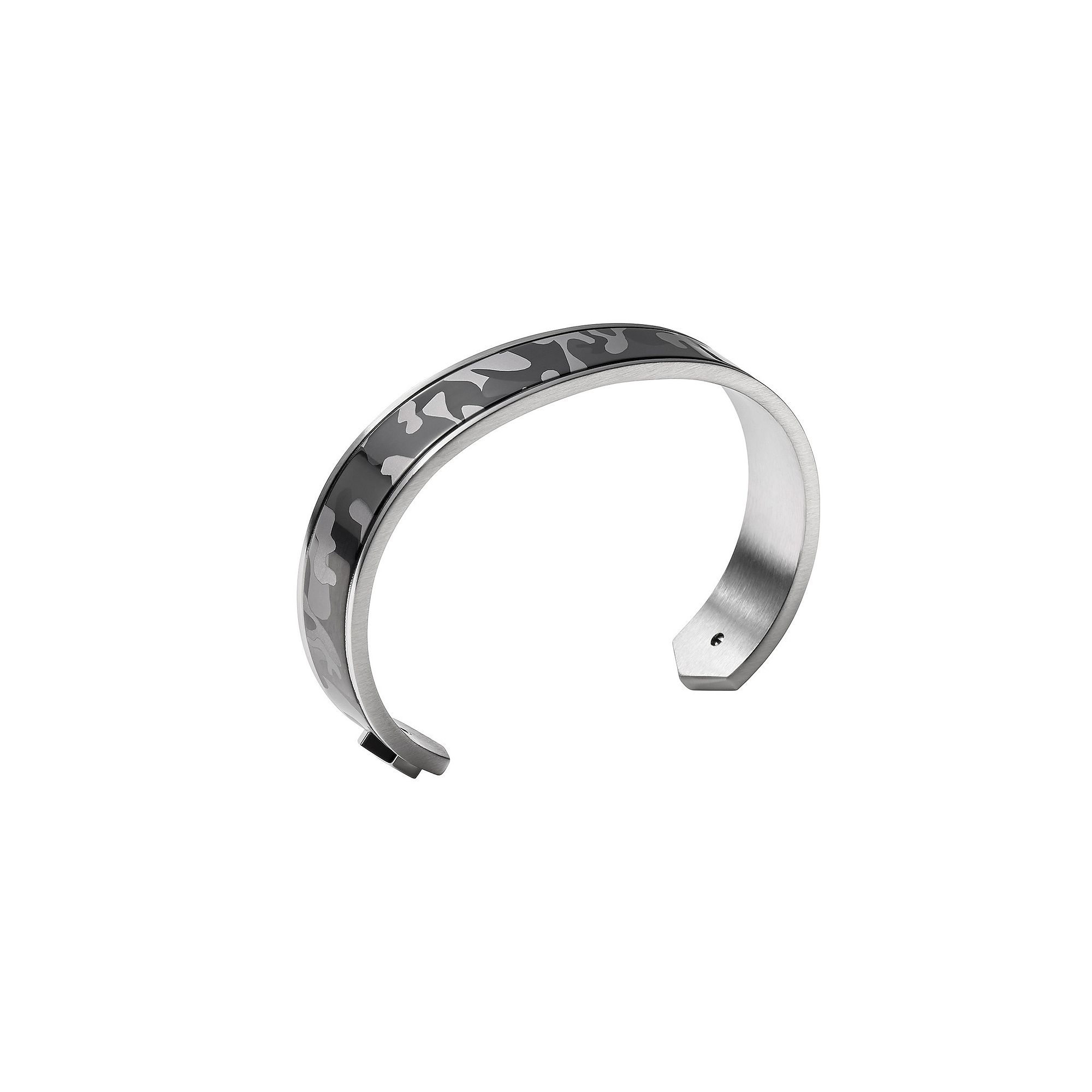 Bulova Mens Precisionist Stainless Steel Cuff Bracelet, Size: 7.5