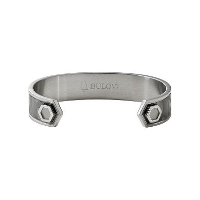 Bulova Men's Precisionist Stainless Steel Cuff Bracelet