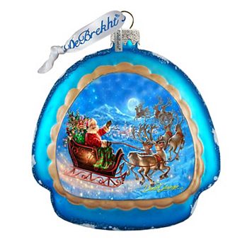 G.Debrekht Up Up and Away Glass Christmas Ornament by G. DeBrekht Christmas Decor - 756-014