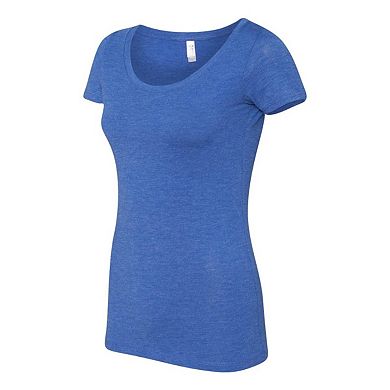 Next Level Womens Triblend Scoop Neck T-shirt