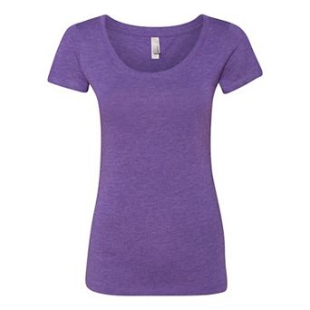 Next Level Womens Triblend Scoop Neck T-shirt