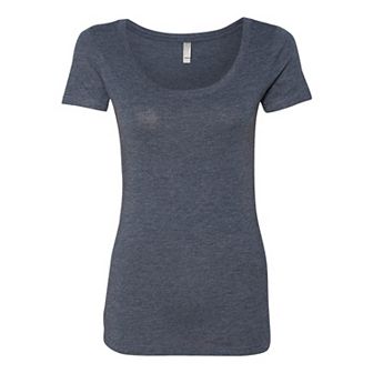 Next Level Womens Triblend Scoop Neck T-Shirt