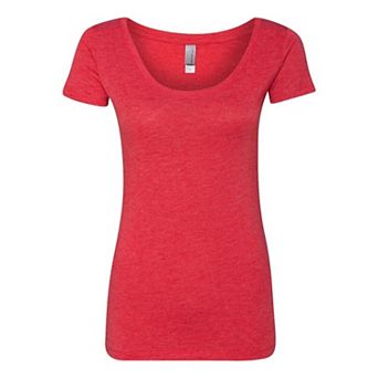 Next Level Womens Triblend Scoop Neck T-shirt