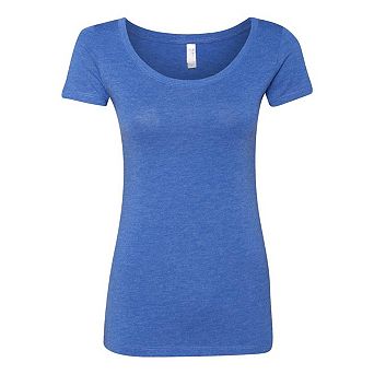 Next Level Womens Triblend Scoop Neck T-shirt