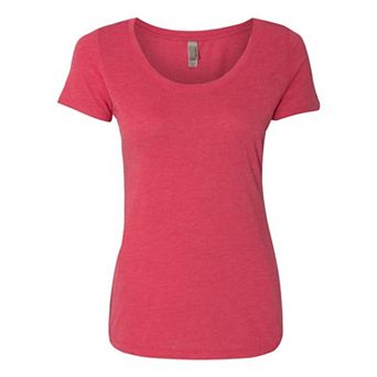 Next Level Womens Triblend Scoop Neck T-shirt