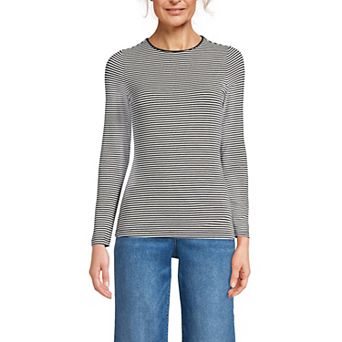 Women's Lands’ End Long Sleeve Crewneck Top