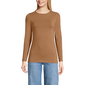 Women's Lands’ End Long Sleeve Crewneck Top
