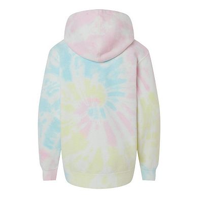 Independent Trading Co. Youth Midweight Tie-dye Hooded Pullover