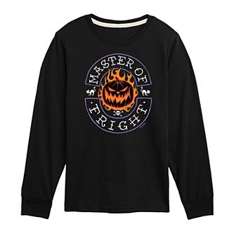 Disney's The Nightmare Before Christmas Boys Master of Fright Long Sleeve Tee