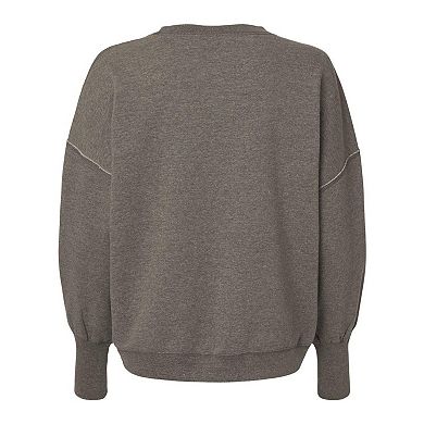 Mv Sport Women´s Sueded Fleece Crewneck Sweatshirt