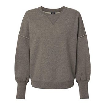 Mv Sport Women´s Sueded Fleece Crewneck Sweatshirt