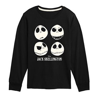 Disney's Jack Skellingotn Boys 8-20 Emotions Glow Graphic Tee