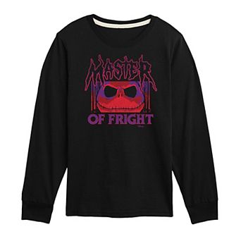 Disney's The Nightmare Before Christmas Boys Jack Master Of Fright Long Sleeve