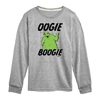 Disney's The Nightmare Before Christmas Boys Oogie Boogie Long Sleeve Tee