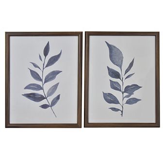 Belle Maison 2 pc Floral Wall Art Set