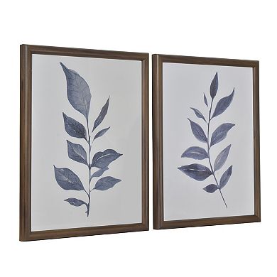 Belle Maison 2-piece Floral Wall Art Set