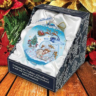 Winter Fairy Tale Dream Glass Ornament Limited Edition by G. DeBrekht
